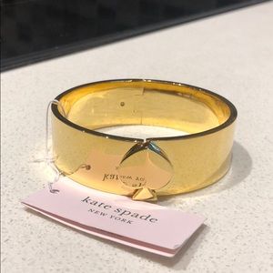 Kate Spade Thick Gold Spade Cuff